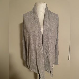 Brand New Aqua Cashmere Shawl Cardigan Sweater Grey Size Small Women’s